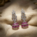 Royal Elegance 925 Silver Jhumki Earrings