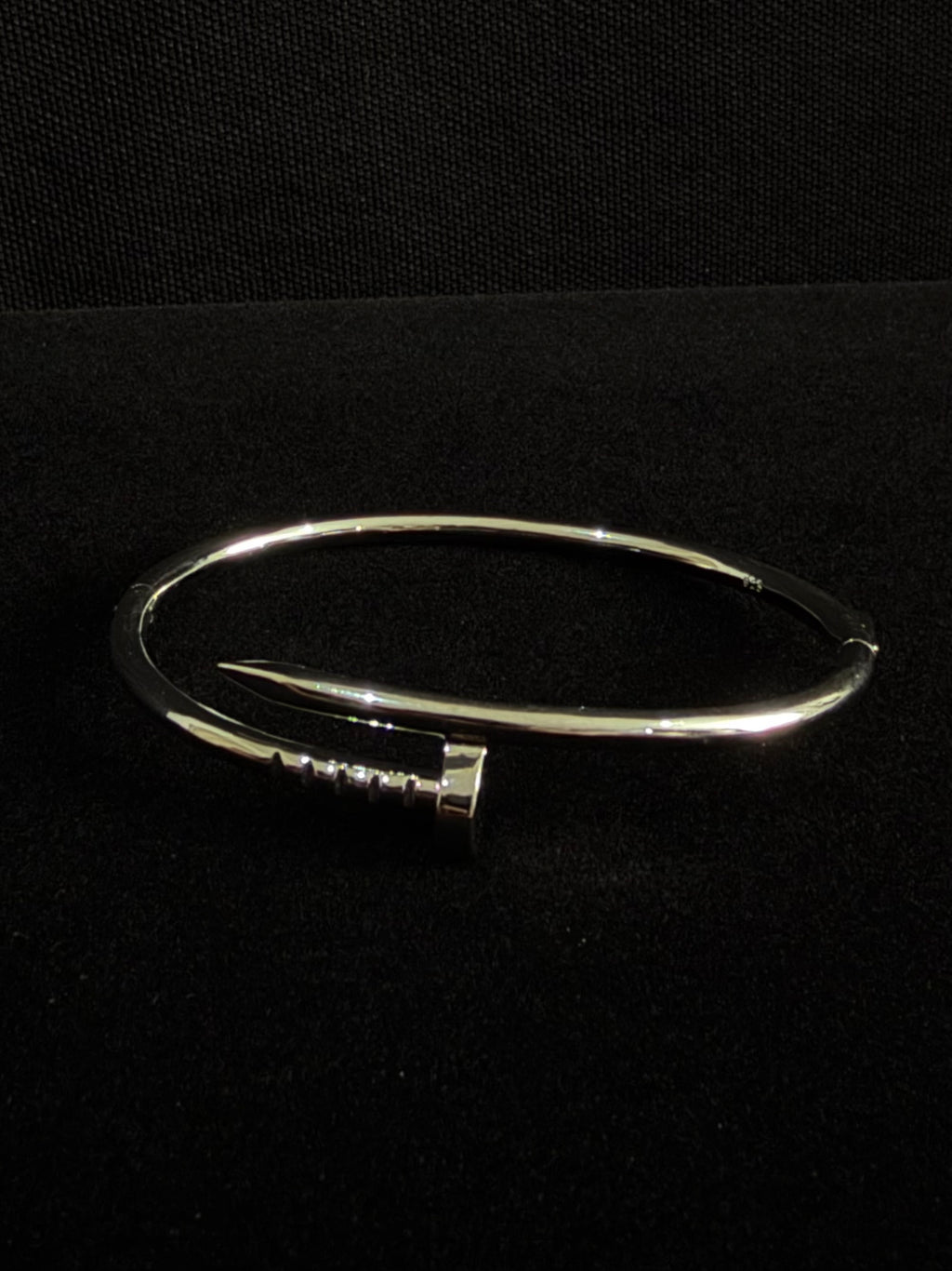925 Silver Cartier Style Nail Bracelet for Women