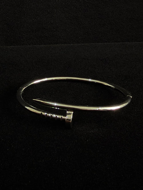 925 Silver Cartier Style Nail Bracelet for Women