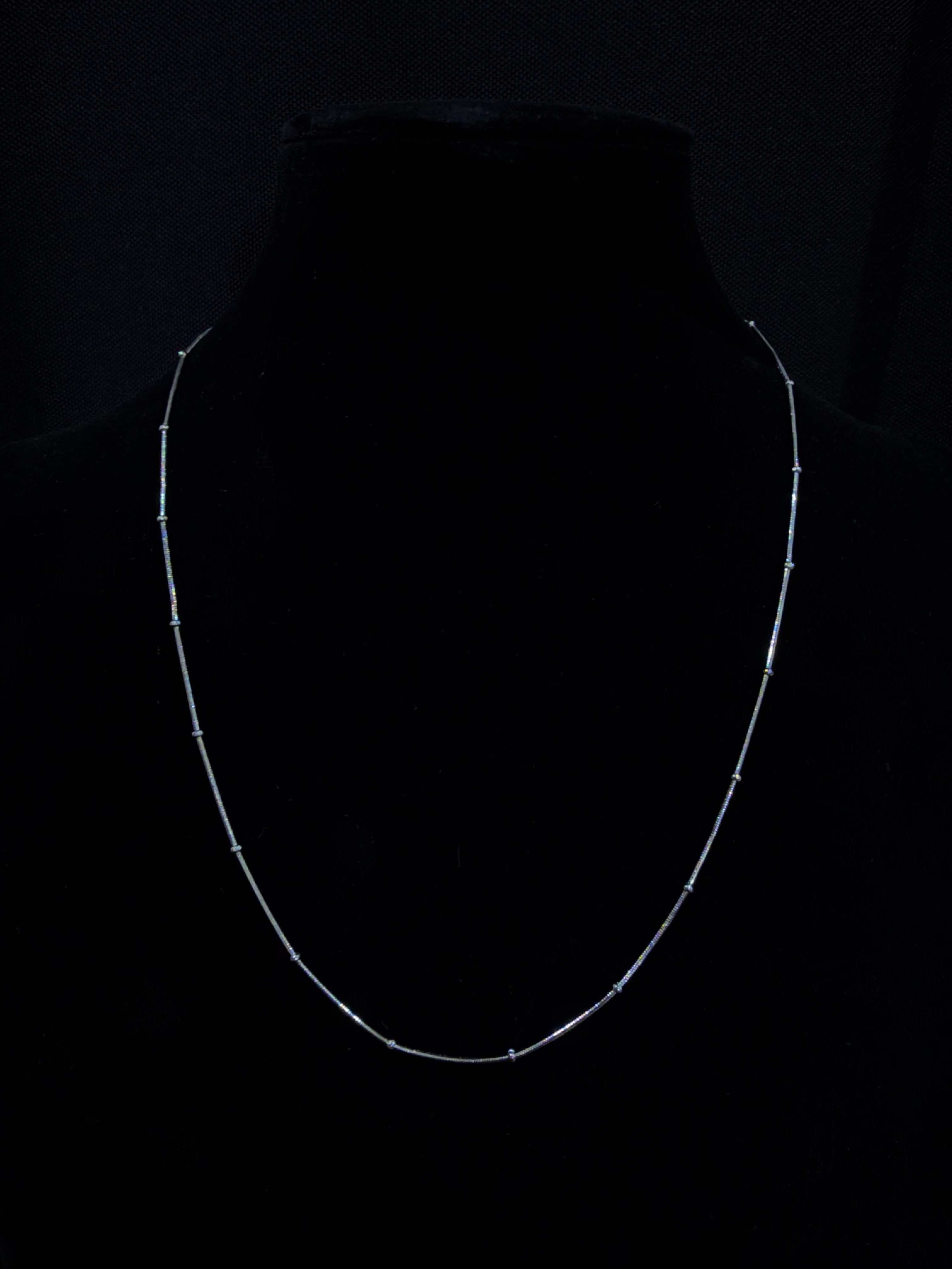 925 Silver Women’s Layered Snake Chain | 18 Inch