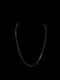 925 Silver Rhodium Plated Men’s Chain | 22 inch