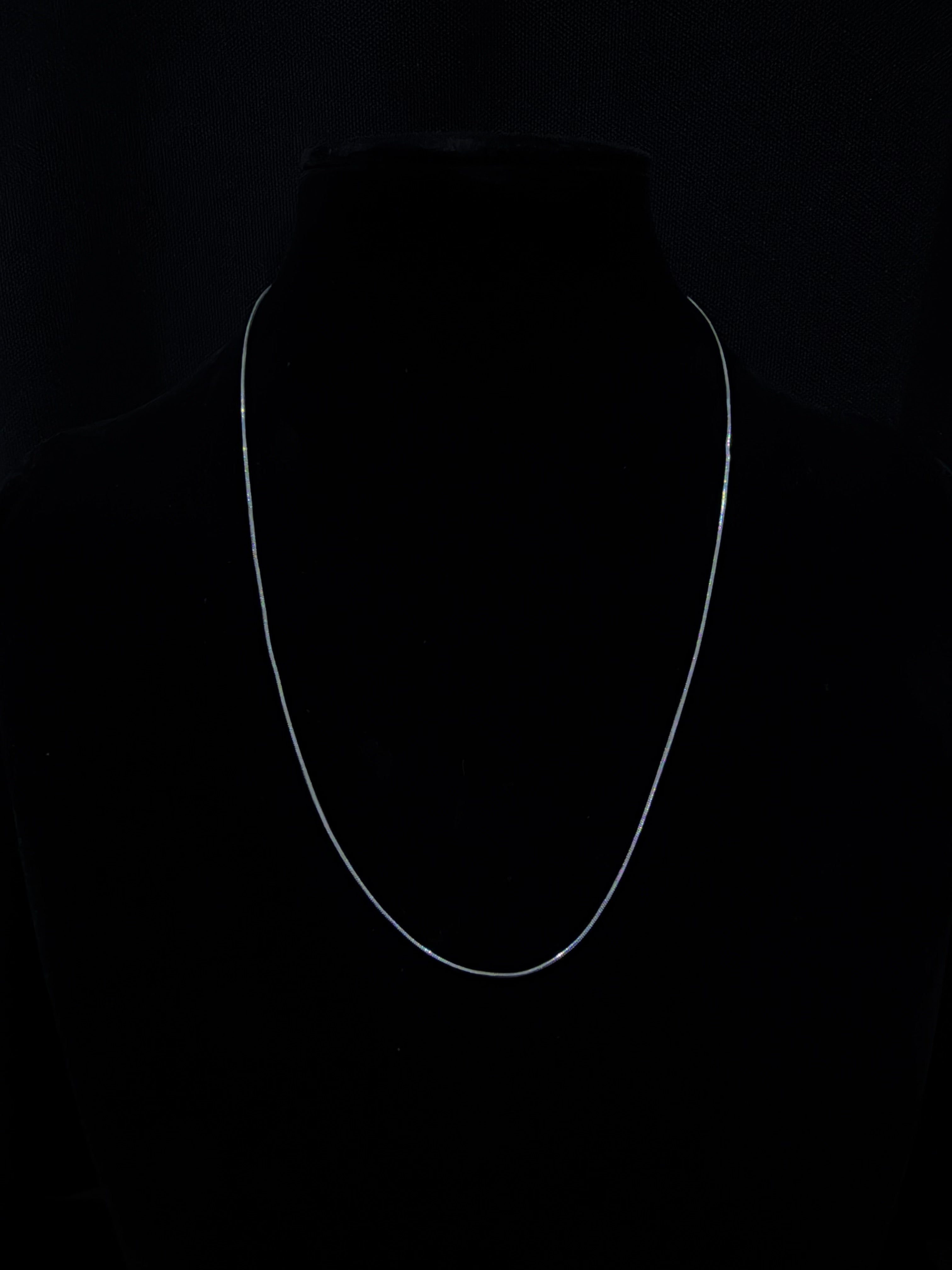 925 Silver Women’s Layered Snake Chain | 18 Inch