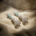 Royal Elegance 925 Silver Jhumki Earrings