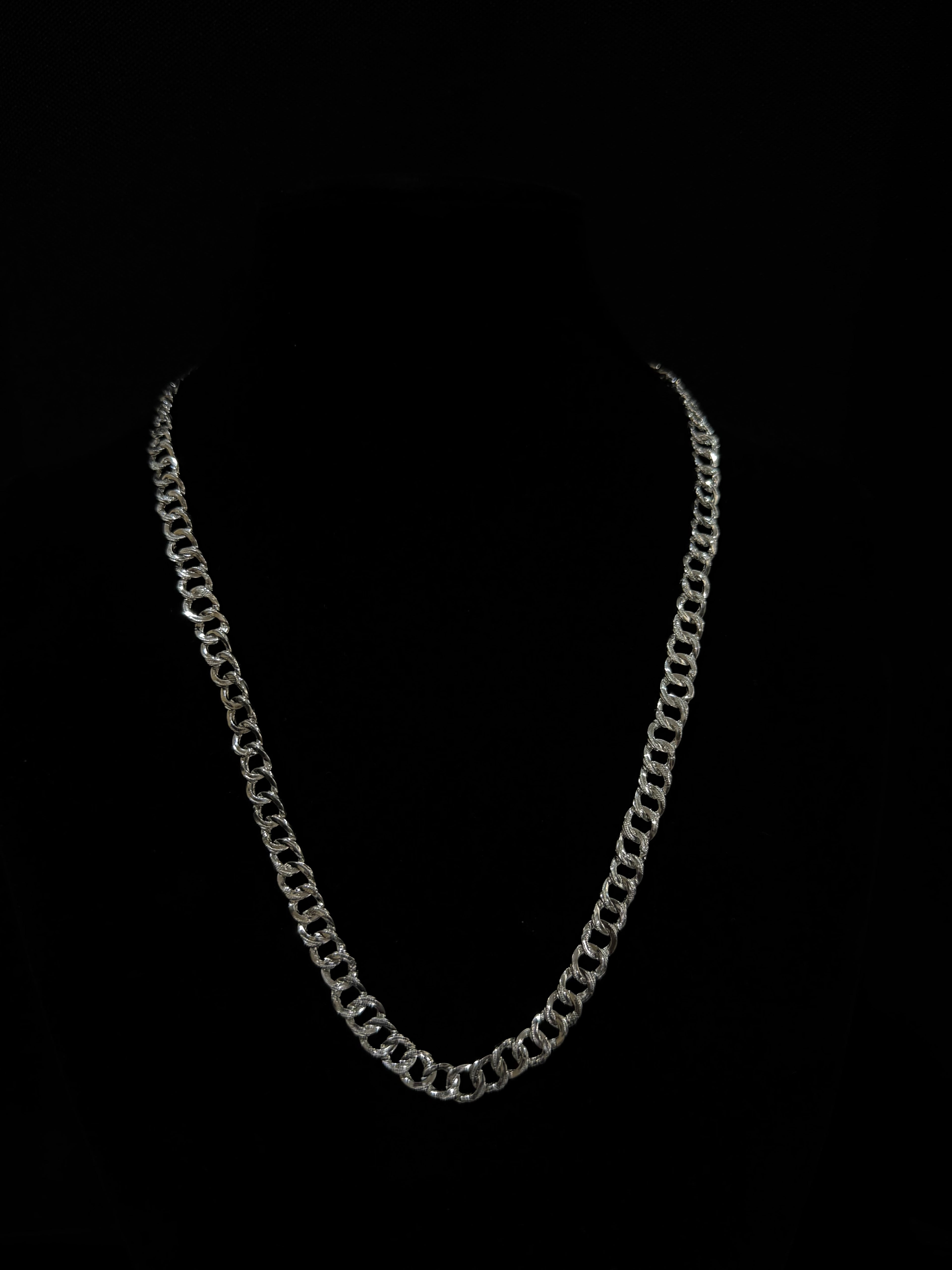 925 Silver Hollow Link Chain
