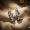 Royal Elegance 925 Silver Jhumki Earrings