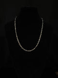 925 Silver Rhodium Plated Men’s Chain | 20 inch
