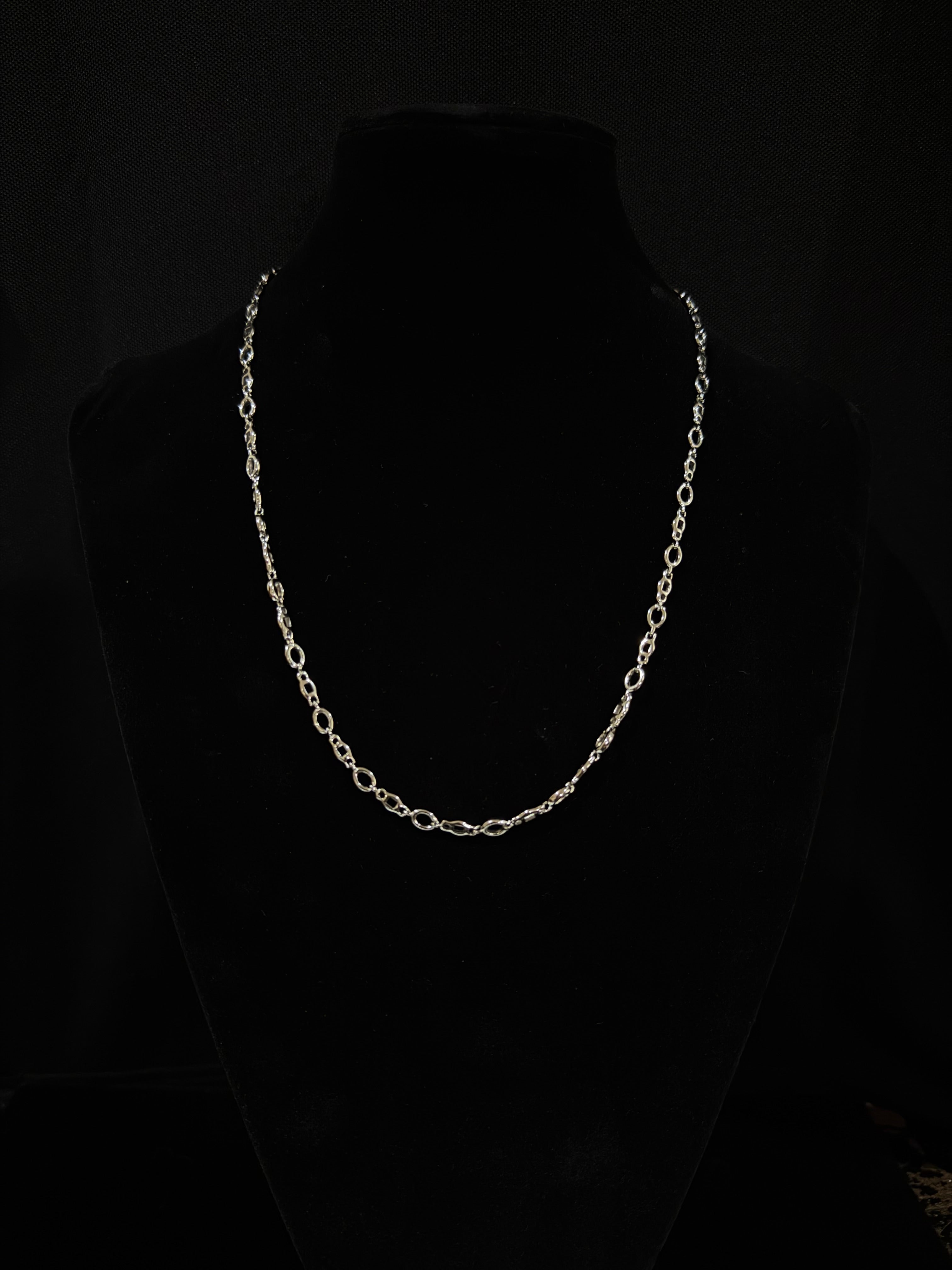 925 Silver Rhodium Plated Men’s Chain | 20 inch