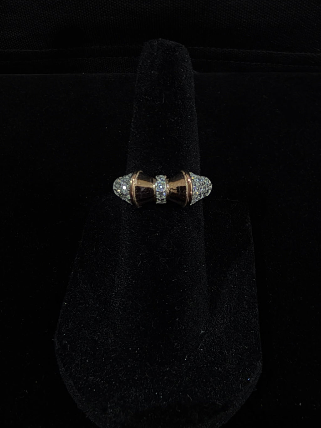 Knot Detail Ring in 925 Silver (size-6)