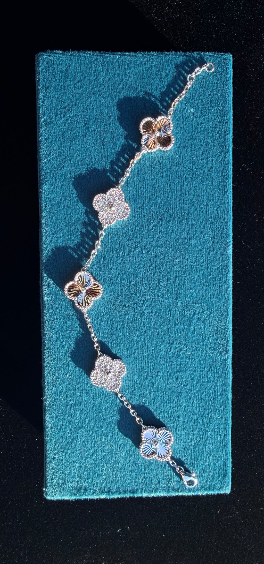 Semi Moissanite bracelet
