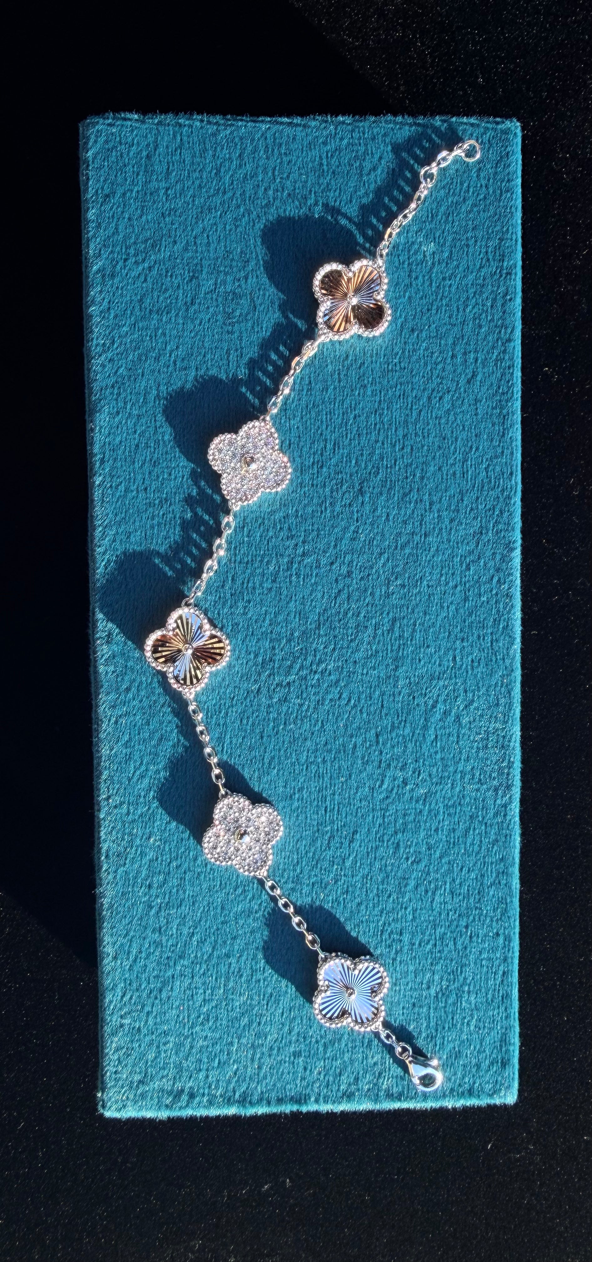 Semi Moissanite bracelet