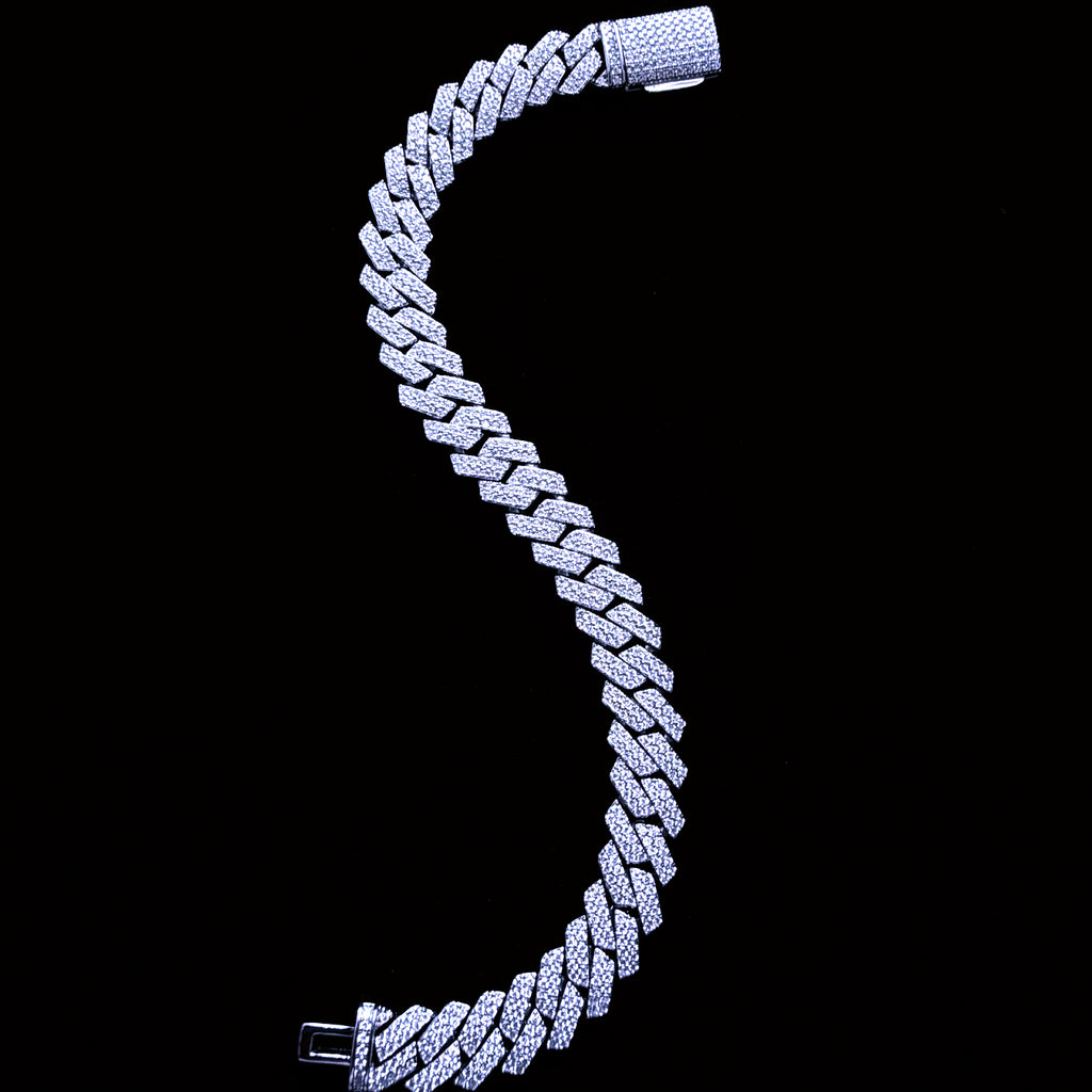 VVS Cuban Moissanite Bracelet