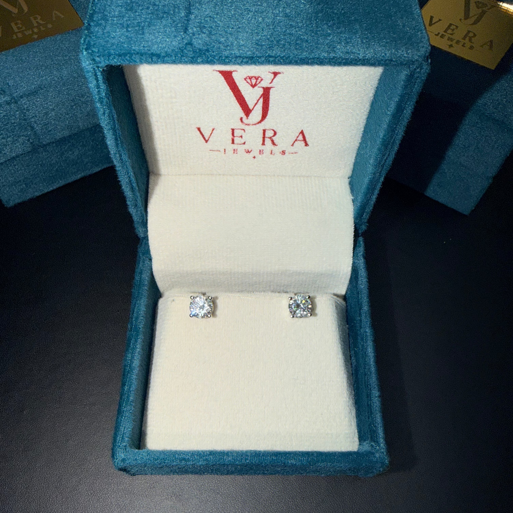 MOISSANITE 7.0 MM STUDS