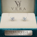 MOISSANITE 4.0 MM STUDS