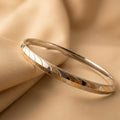 925 Silver with Rose Gold Accents Men’s Kada