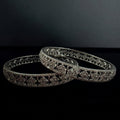 Premium VVS Moissanite Bangle Set – 925 Silver